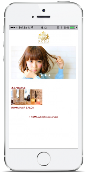 ROMA（ローマ）iPhone（アイフォン）・Android（アンドロイド）の公式スマートフォンアプリ